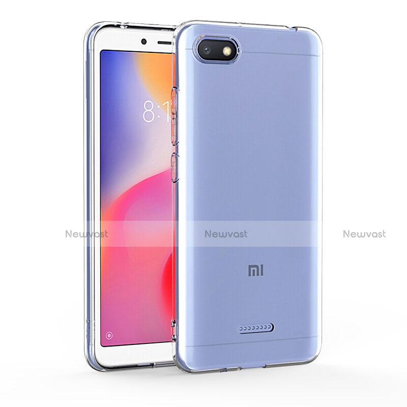 Ultra-thin Transparent TPU Soft Case T03 for Xiaomi Redmi 6A Clear