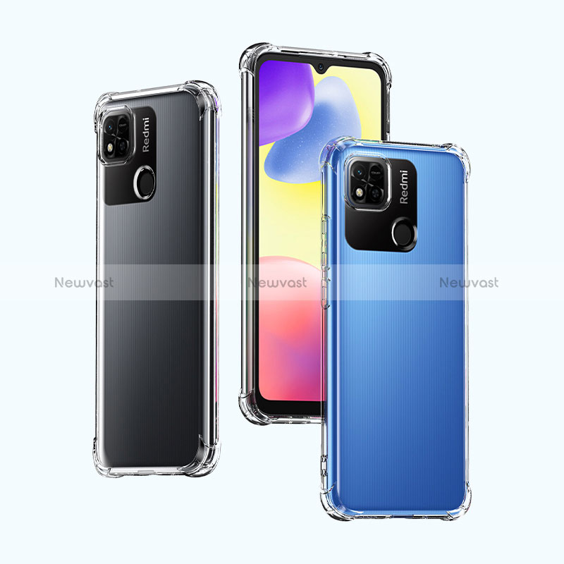 Ultra-thin Transparent TPU Soft Case T03 for Xiaomi Redmi 9 Activ Clear