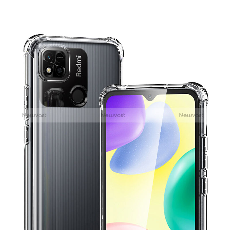 Ultra-thin Transparent TPU Soft Case T03 for Xiaomi Redmi 9 Activ Clear