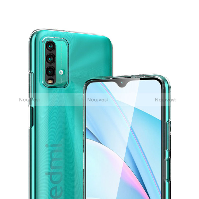 Ultra-thin Transparent TPU Soft Case T03 for Xiaomi Redmi 9 Power Clear