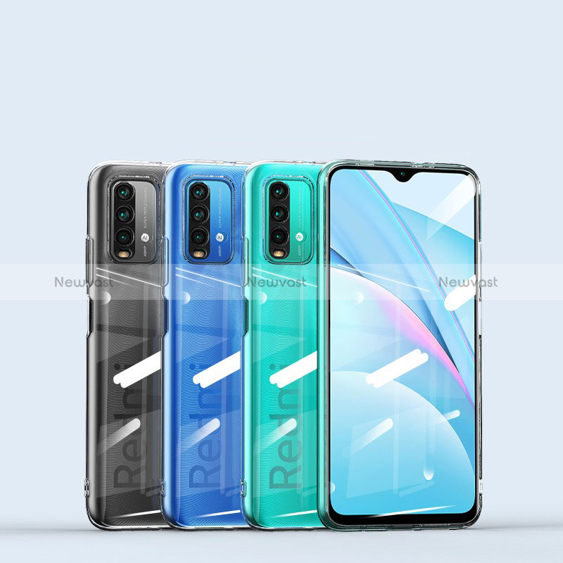 Ultra-thin Transparent TPU Soft Case T03 for Xiaomi Redmi 9 Power Clear