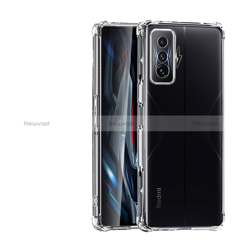 Ultra-thin Transparent TPU Soft Case T03 for Xiaomi Redmi K50 Gaming 5G Clear