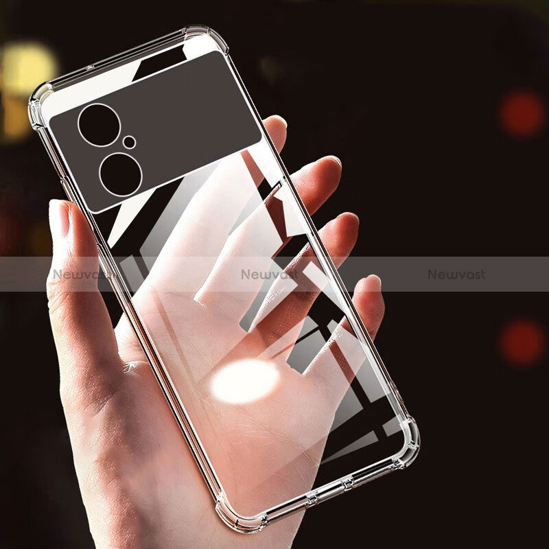 Ultra-thin Transparent TPU Soft Case T03 for Xiaomi Redmi Note 11R 5G Clear