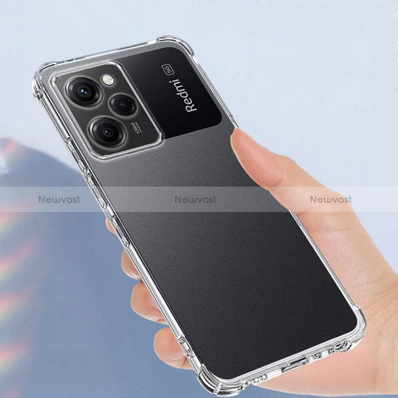 Ultra-thin Transparent TPU Soft Case T03 for Xiaomi Redmi Note 12 Pro Speed 5G Clear