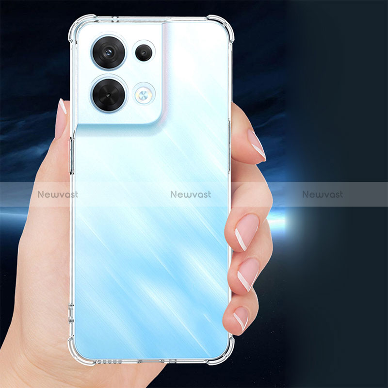 Ultra-thin Transparent TPU Soft Case T03 for Xiaomi Redmi Note 13 5G Clear