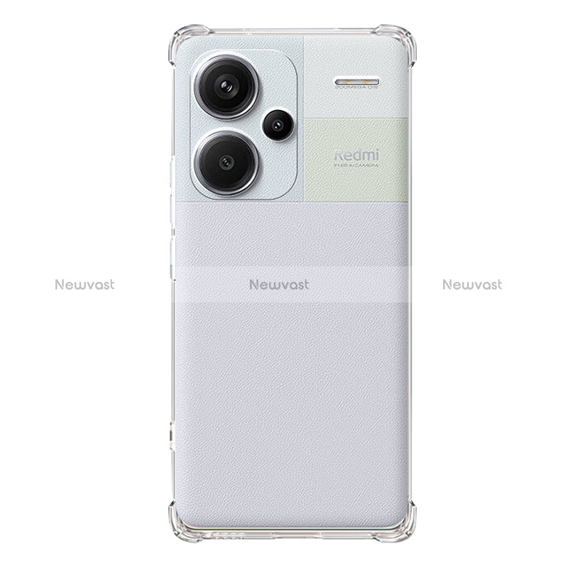 Ultra-thin Transparent TPU Soft Case T03 for Xiaomi Redmi Note 13 Pro+ Plus 5G Clear