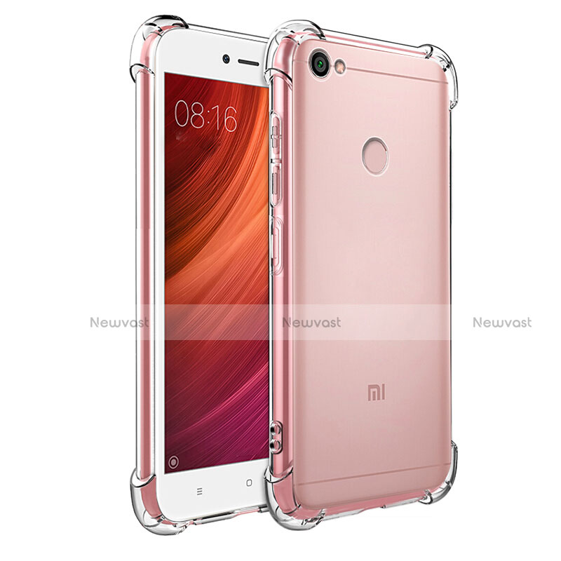 Ultra-thin Transparent TPU Soft Case T03 for Xiaomi Redmi Note 5A Prime Clear