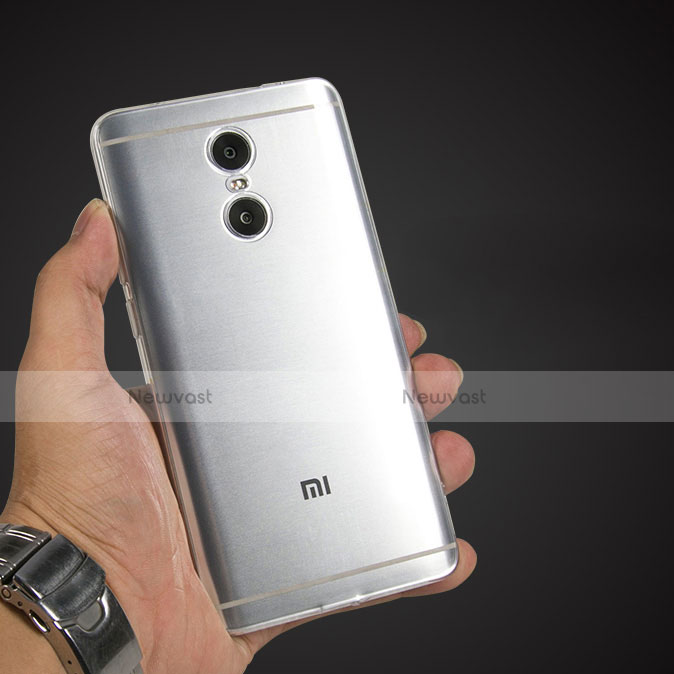 Ultra-thin Transparent TPU Soft Case T03 for Xiaomi Redmi Pro Clear