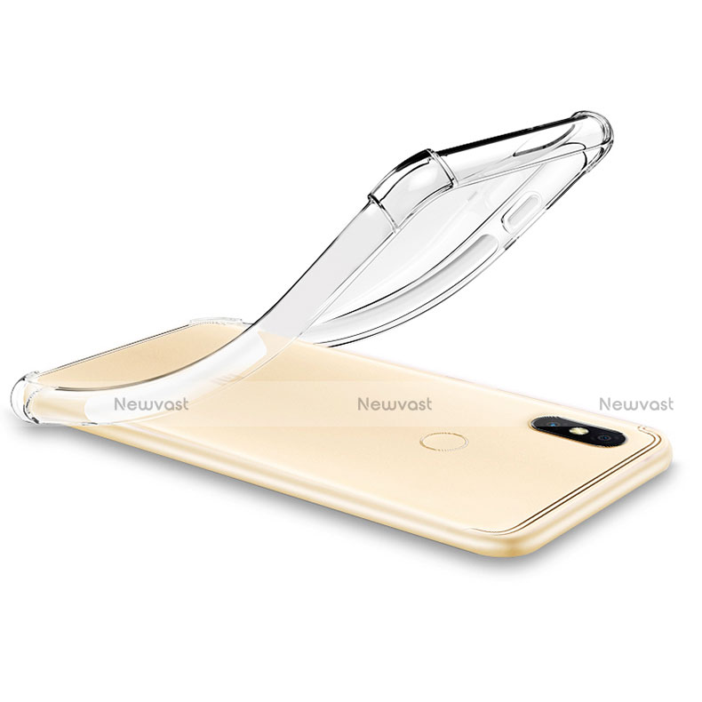 Ultra-thin Transparent TPU Soft Case T03 for Xiaomi Redmi Y2 Clear