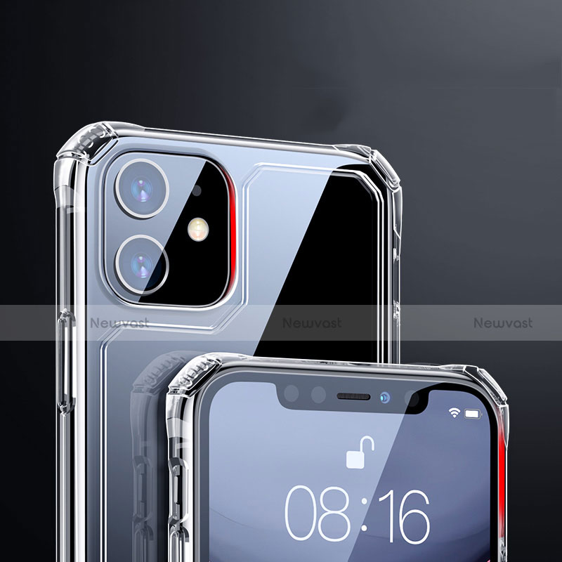 Ultra-thin Transparent TPU Soft Case T04 for Apple iPhone 11 Clear