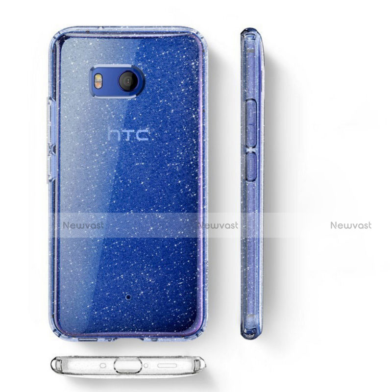 Ultra-thin Transparent TPU Soft Case T04 for HTC U11 Clear