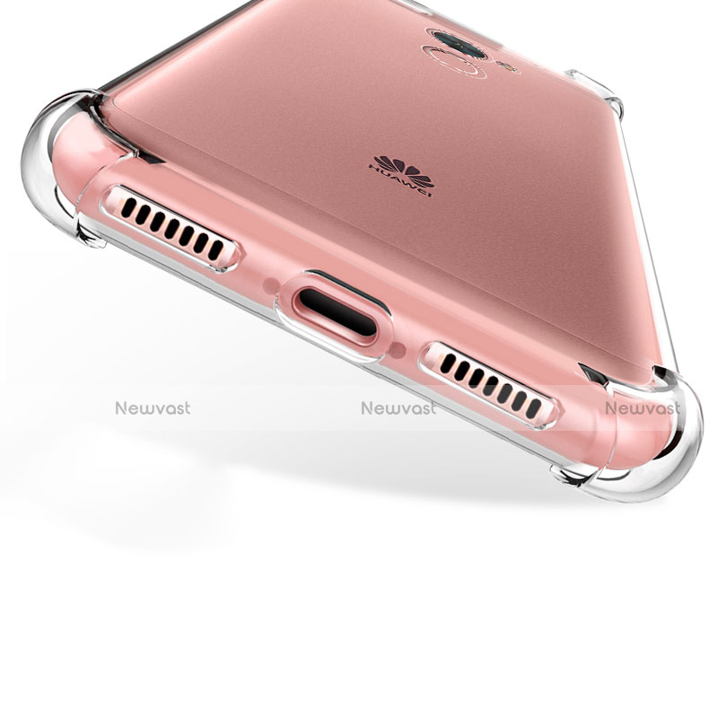 Ultra-thin Transparent TPU Soft Case T04 for Huawei Enjoy 7 Plus Clear