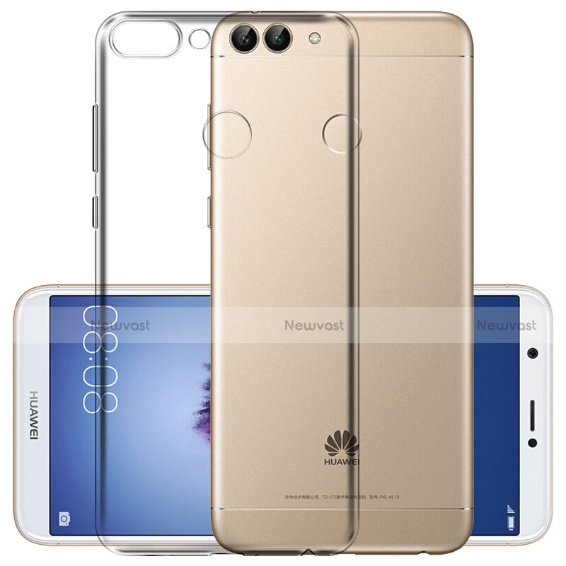 Ultra-thin Transparent TPU Soft Case T04 for Huawei Enjoy 7S Clear