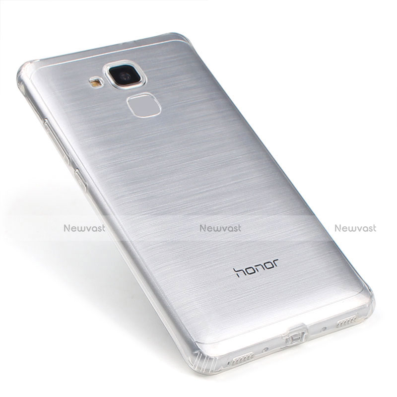 Ultra-thin Transparent TPU Soft Case T04 for Huawei GR5 Mini Clear