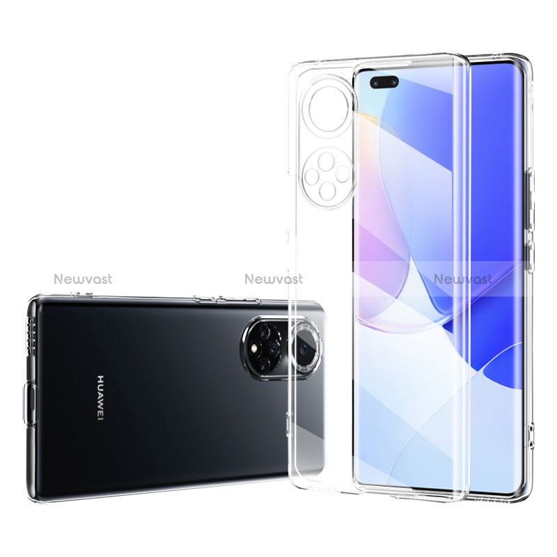 Ultra-thin Transparent TPU Soft Case T04 for Huawei Honor 50 Pro 5G Clear