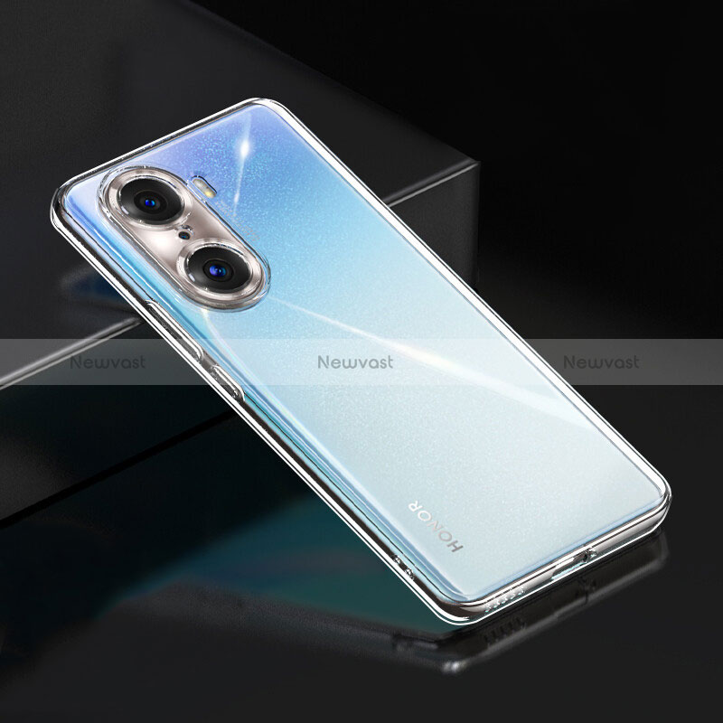 Ultra-thin Transparent TPU Soft Case T04 for Huawei Honor 60 5G Clear