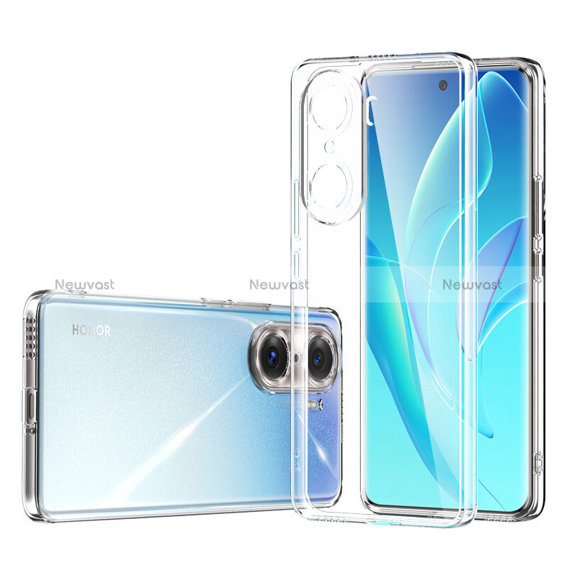 Ultra-thin Transparent TPU Soft Case T04 for Huawei Honor 60 5G Clear