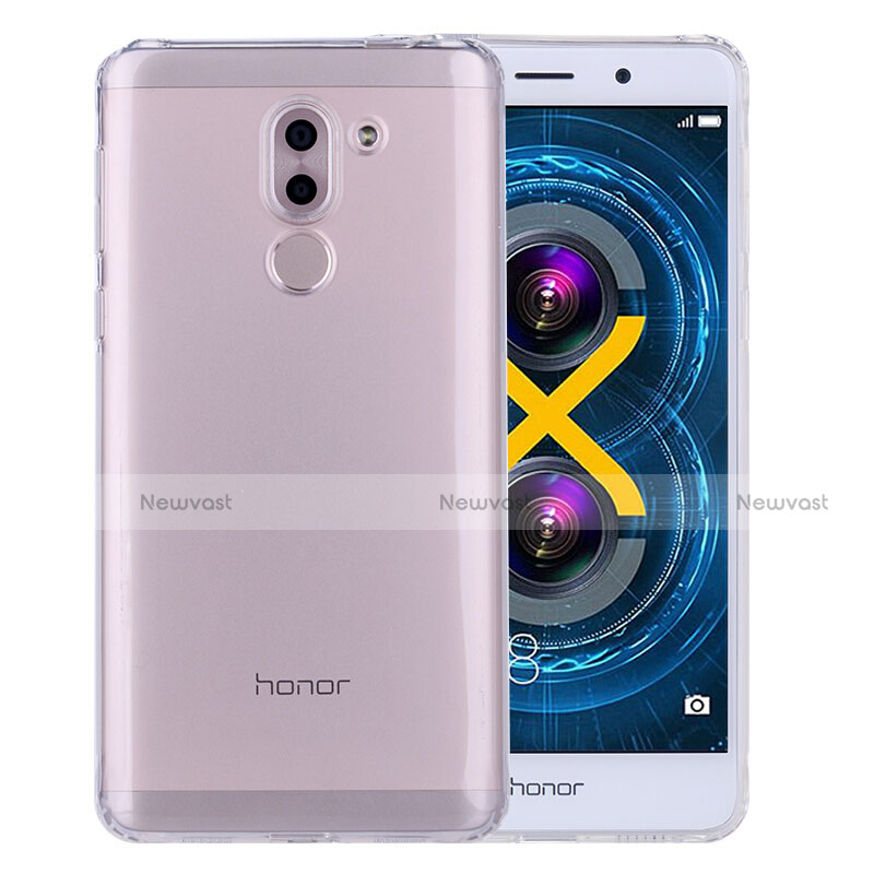 Ultra-thin Transparent TPU Soft Case T04 for Huawei Honor 6X Pro Clear