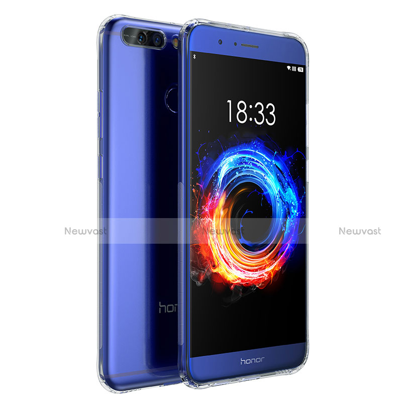 Ultra-thin Transparent TPU Soft Case T04 for Huawei Honor 8 Pro Clear