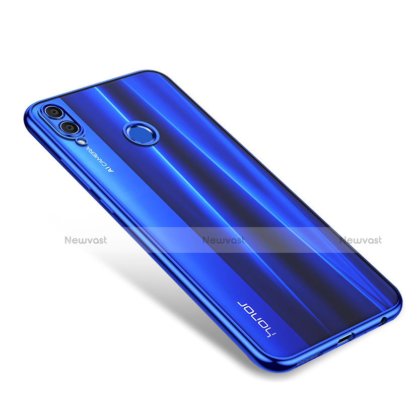 Ultra-thin Transparent TPU Soft Case T04 for Huawei Honor 8X Blue