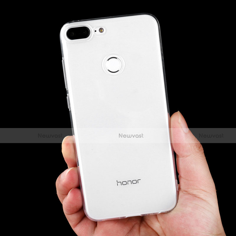 Ultra-thin Transparent TPU Soft Case T04 for Huawei Honor 9 Lite Clear