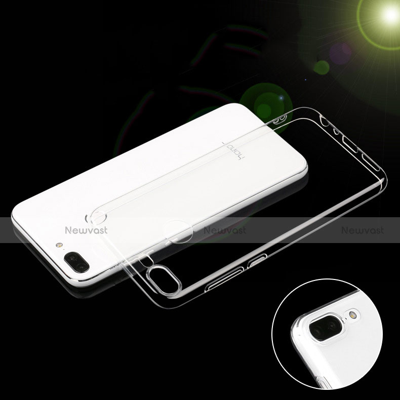 Ultra-thin Transparent TPU Soft Case T04 for Huawei Honor 9 Lite Clear