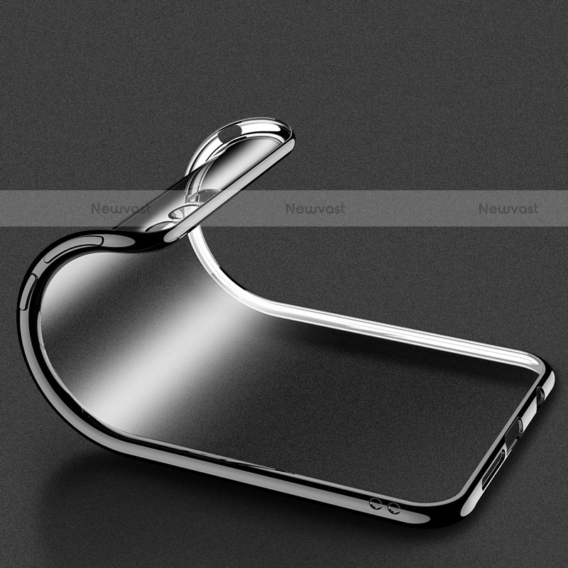 Ultra-thin Transparent TPU Soft Case T04 for Huawei Honor 9 Premium Black