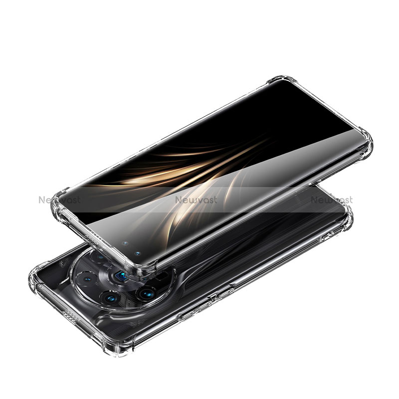 Ultra-thin Transparent TPU Soft Case T04 for Huawei Honor Magic4 Ultimate 5G Clear