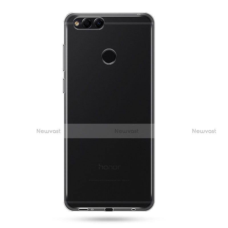 Ultra-thin Transparent TPU Soft Case T04 for Huawei Honor Play 7X Clear