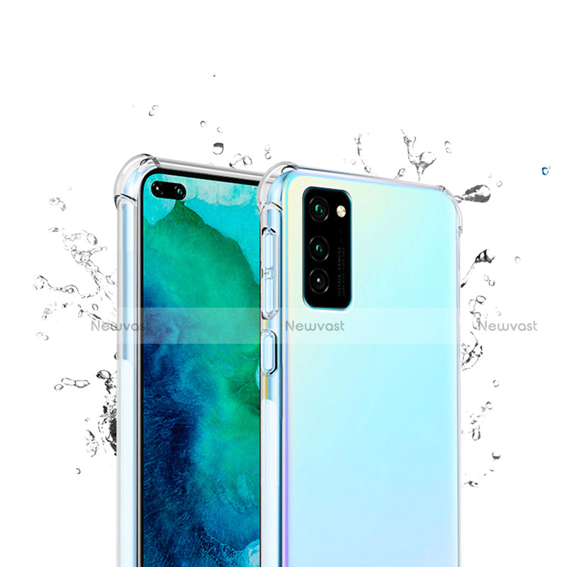 Ultra-thin Transparent TPU Soft Case T04 for Huawei Honor V30 5G Clear