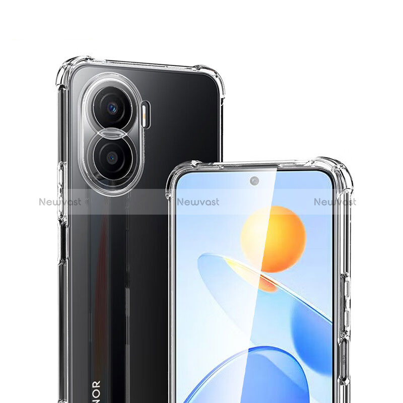 Ultra-thin Transparent TPU Soft Case T04 for Huawei Honor X40i 5G Clear