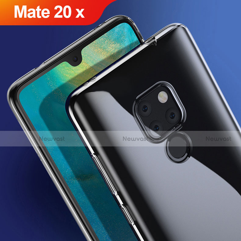 Ultra-thin Transparent TPU Soft Case T04 for Huawei Mate 20 X Clear