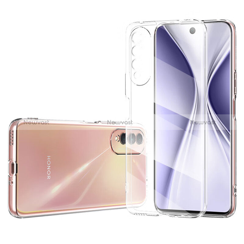 Ultra-thin Transparent TPU Soft Case T04 for Huawei Nova 10z Clear