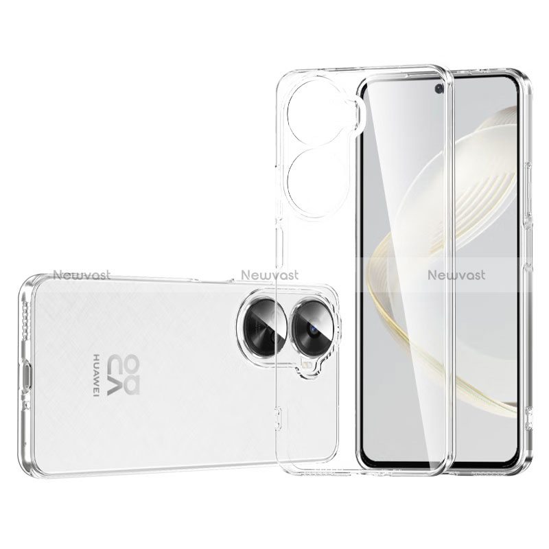 Ultra-thin Transparent TPU Soft Case T04 for Huawei Nova 11 SE Clear