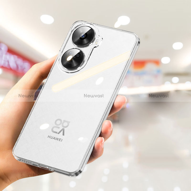 Ultra-thin Transparent TPU Soft Case T04 for Huawei Nova 11 SE Clear