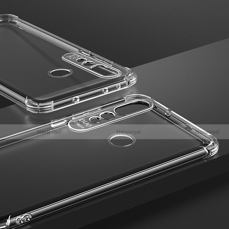 Ultra-thin Transparent TPU Soft Case T04 for Huawei Nova 4 Clear