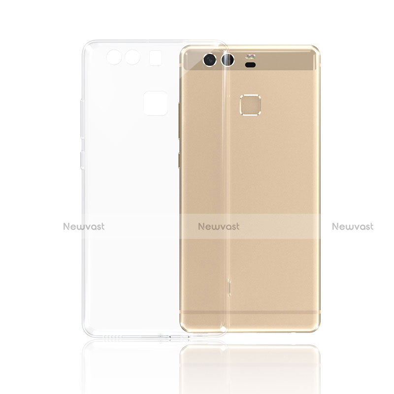 Ultra-thin Transparent TPU Soft Case T04 for Huawei P9 Clear