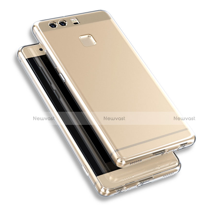 Ultra-thin Transparent TPU Soft Case T04 for Huawei P9 Clear