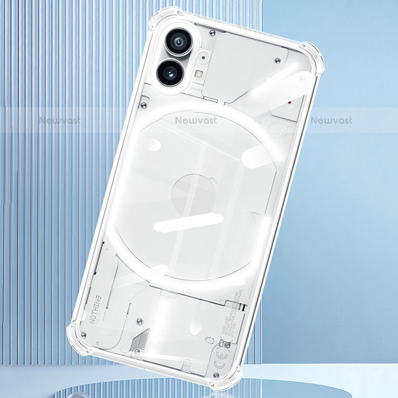 Ultra-thin Transparent TPU Soft Case T04 for Nothing Phone 1 Clear