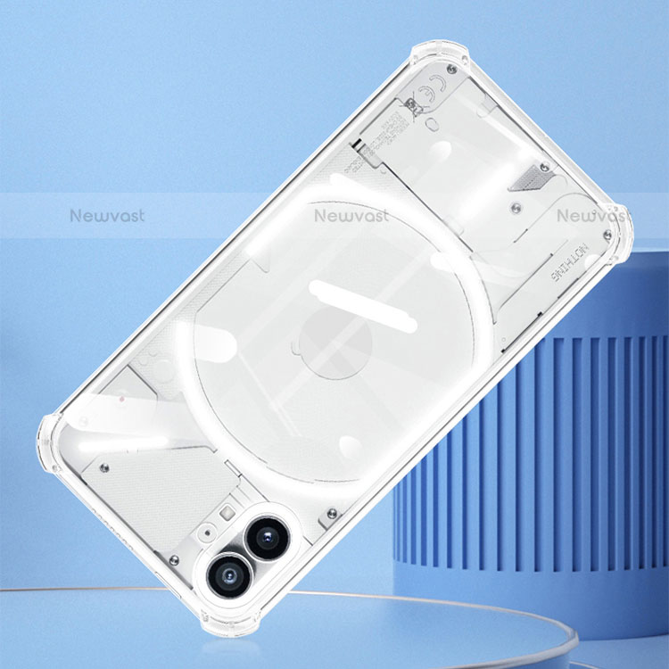 Ultra-thin Transparent TPU Soft Case T04 for Nothing Phone 1 Clear