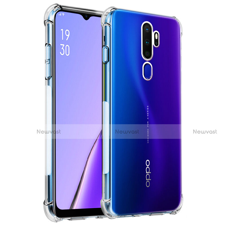 Ultra-thin Transparent TPU Soft Case T04 for Oppo A11 Clear