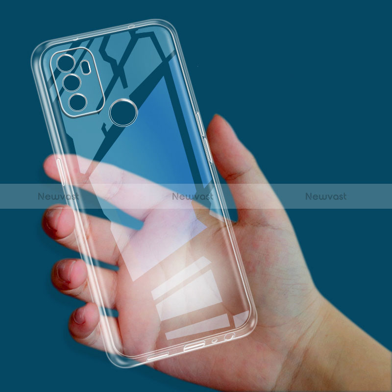 Ultra-thin Transparent TPU Soft Case T04 for Oppo A11s Clear