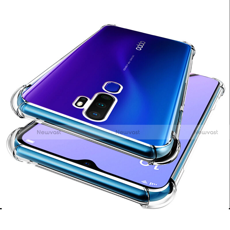 Ultra-thin Transparent TPU Soft Case T04 for Oppo A11X Clear