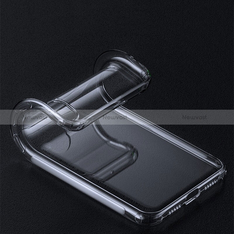 Ultra-thin Transparent TPU Soft Case T04 for Oppo A54 5G Clear