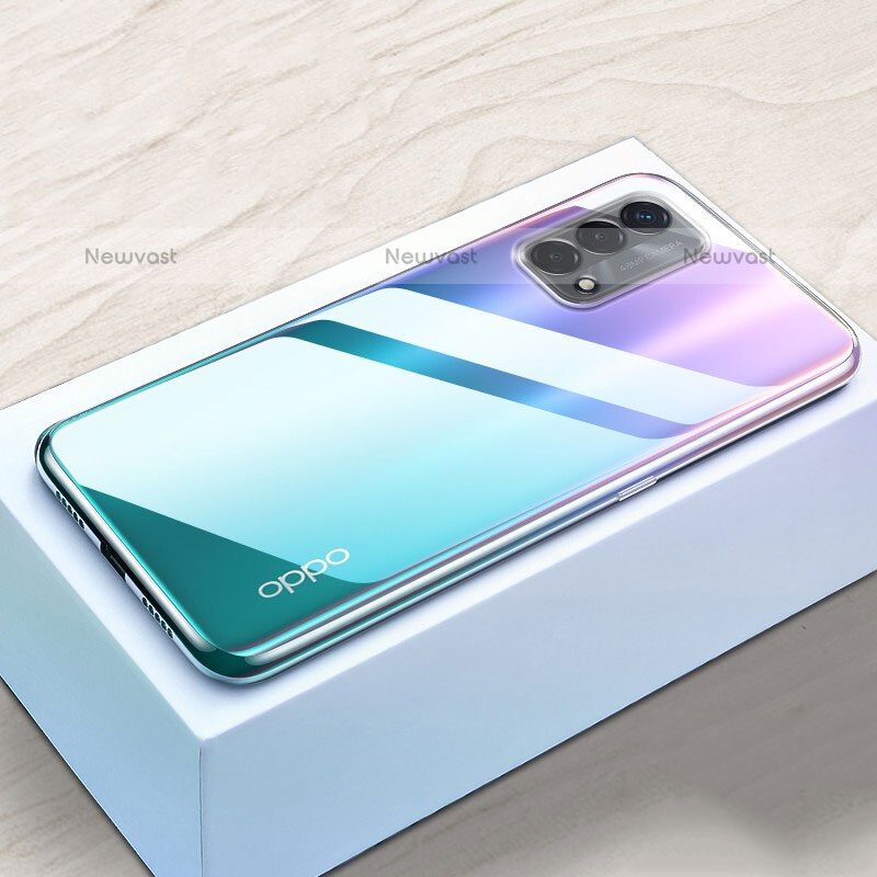 Ultra-thin Transparent TPU Soft Case T04 for Oppo A93 5G Clear