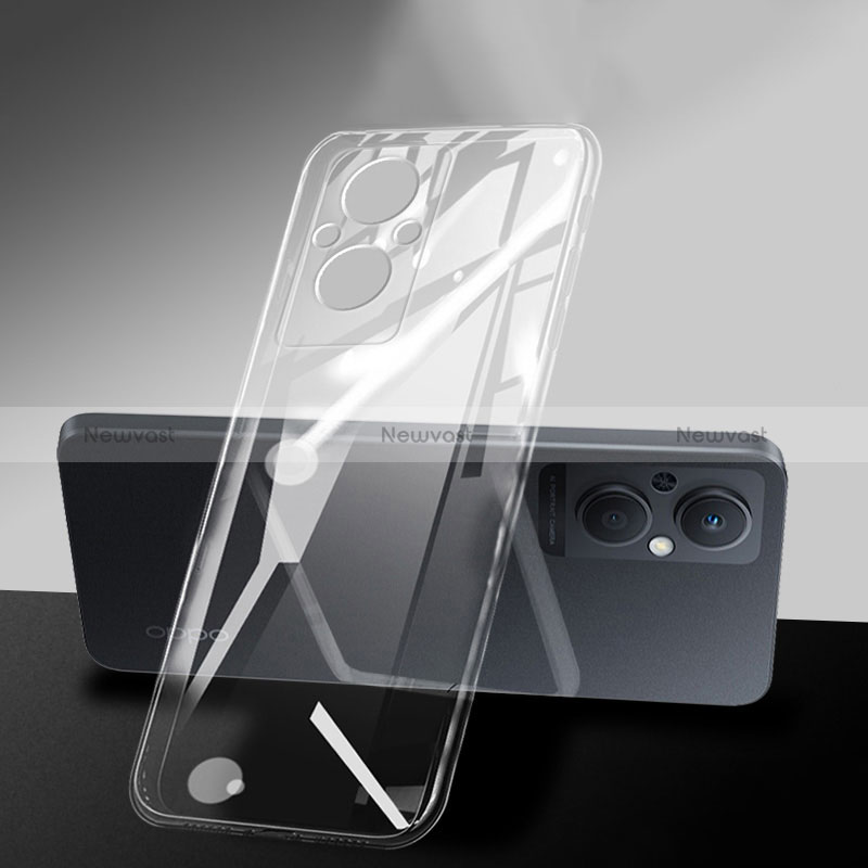 Ultra-thin Transparent TPU Soft Case T04 for Oppo Reno8 Z 5G Clear