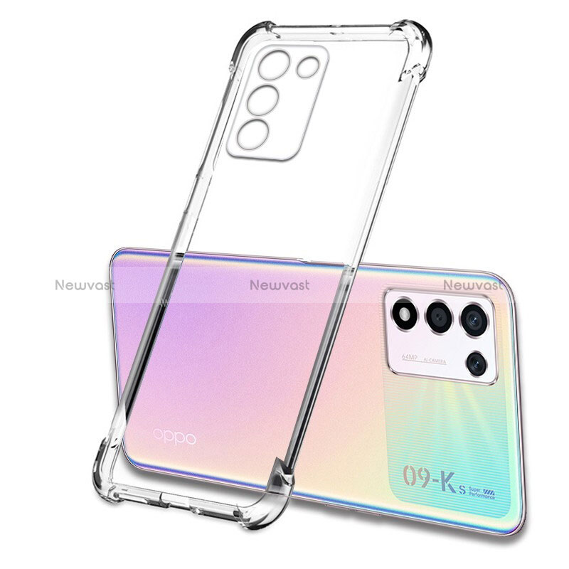 Ultra-thin Transparent TPU Soft Case T04 for Realme 9 SE 5G Clear