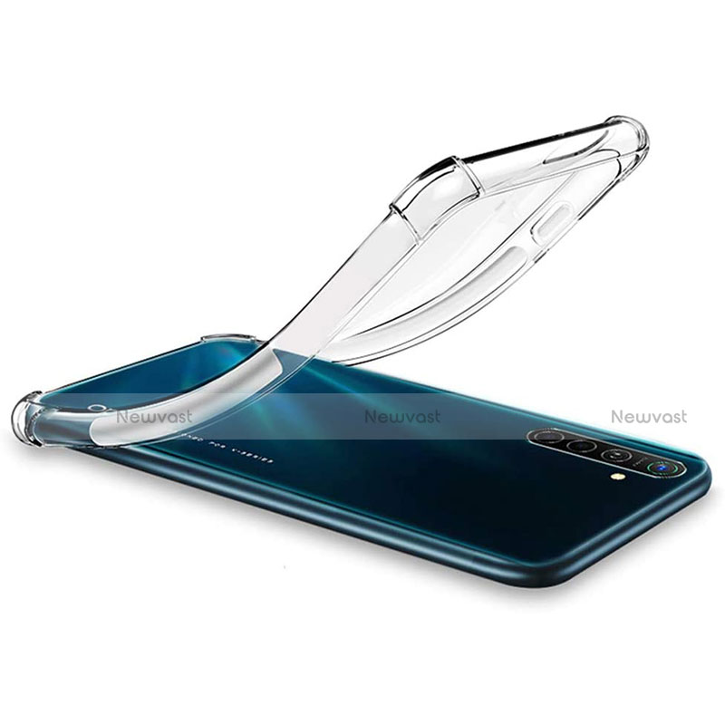 Ultra-thin Transparent TPU Soft Case T04 for Realme X2 Clear