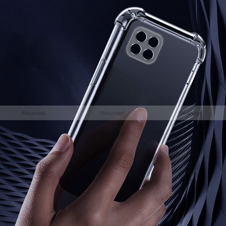 Ultra-thin Transparent TPU Soft Case T04 for Samsung Galaxy A22s 5G Clear