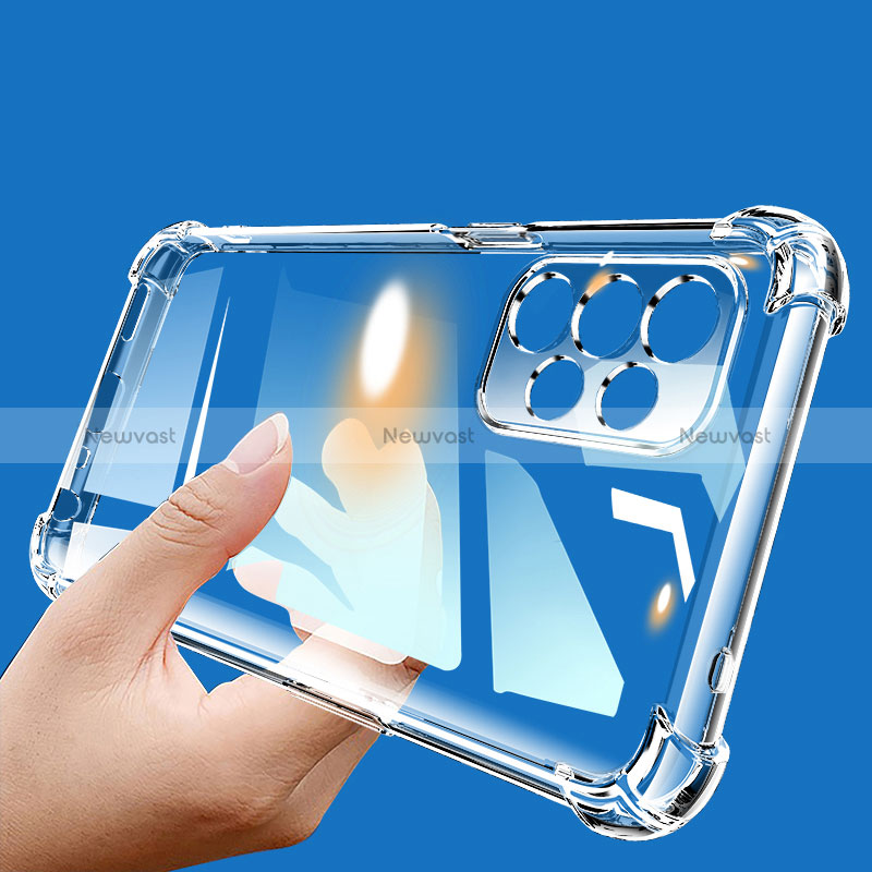 Ultra-thin Transparent TPU Soft Case T04 for Samsung Galaxy A32 4G Clear